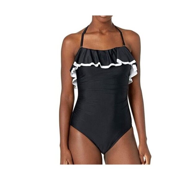 TOMMY Hilfiger Women's Standard One Piece Swimsuit With Straps Size 6. NWT $98 - Picture 1 of 5